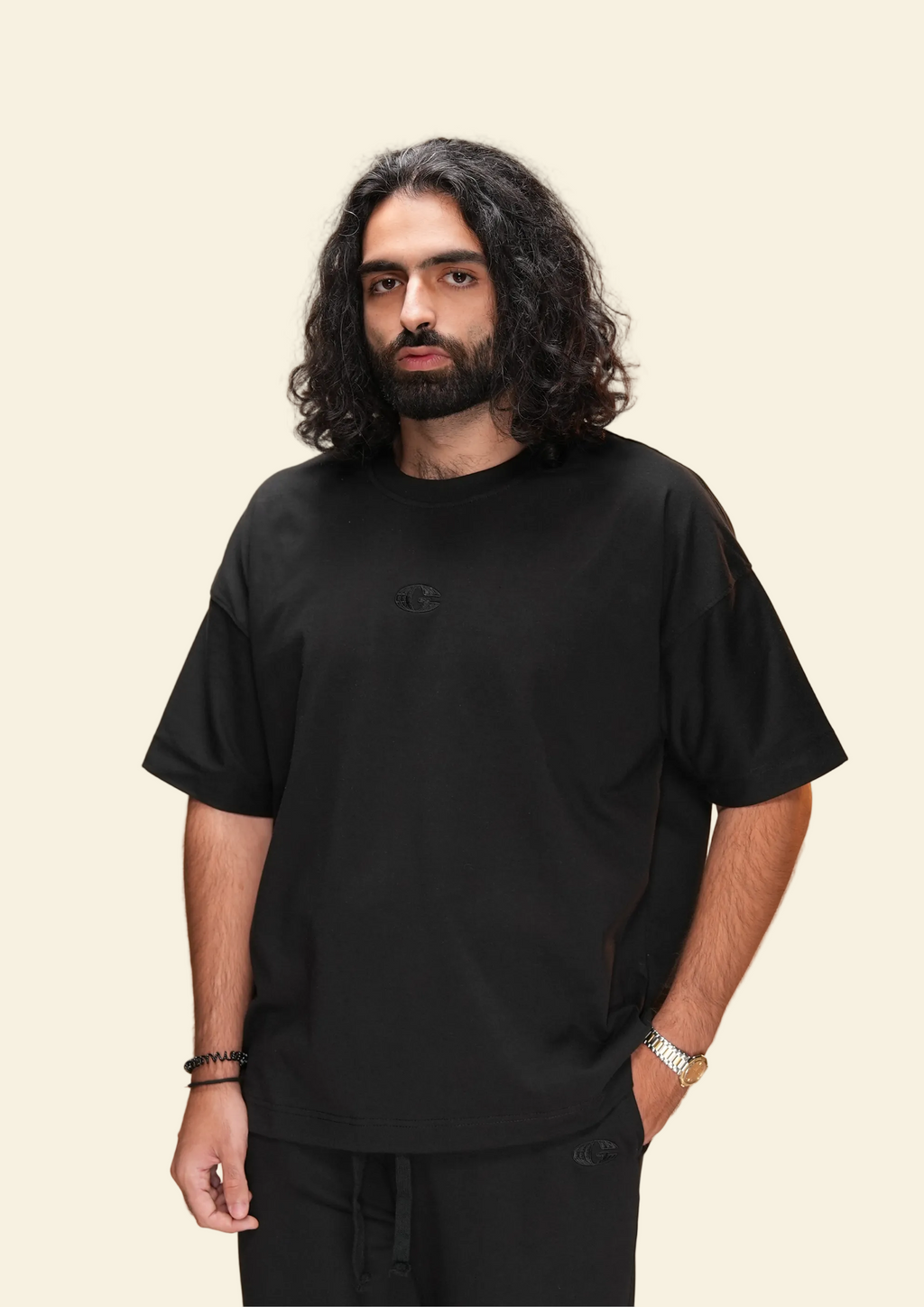 Black Good Company Logo Tee