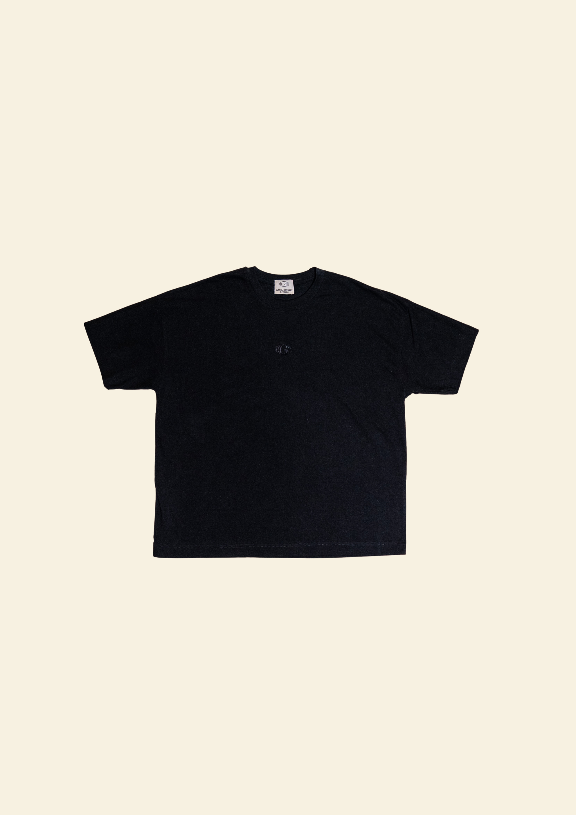 Black Good Company Logo Tee